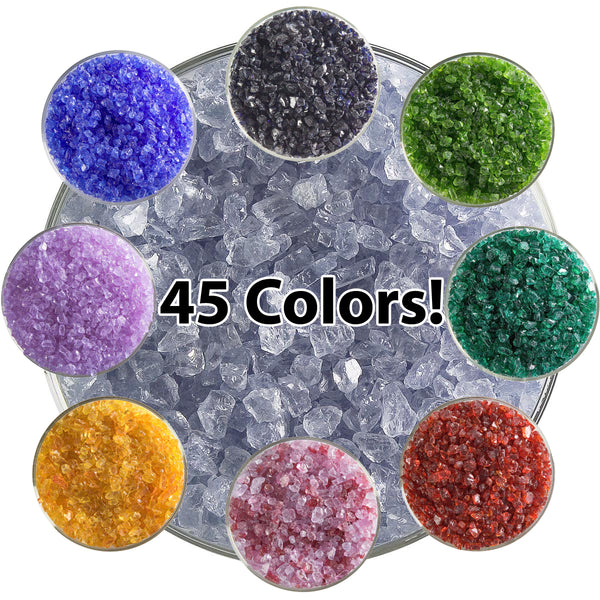 5*30g COE 90 mix color Confetti glass Fusing Fusible glass hot melt DIY  Supplies